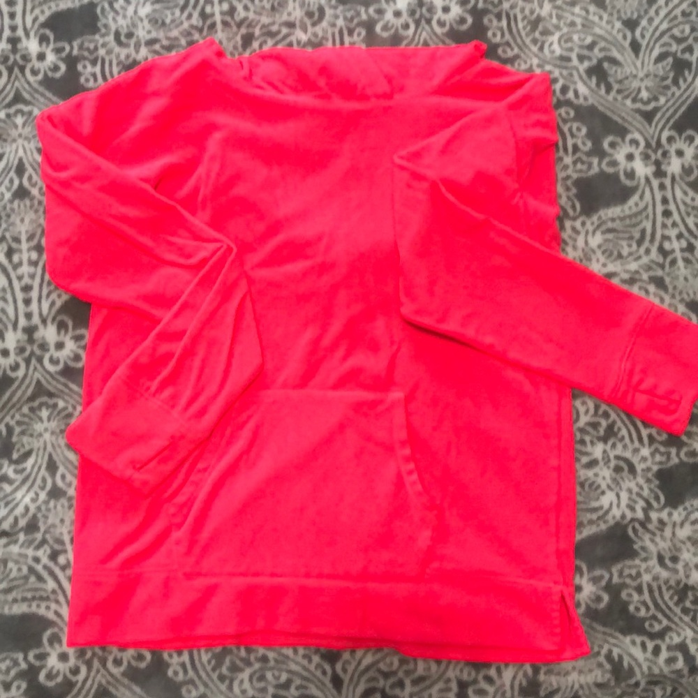 Neon Pink Light Weight Hoodie